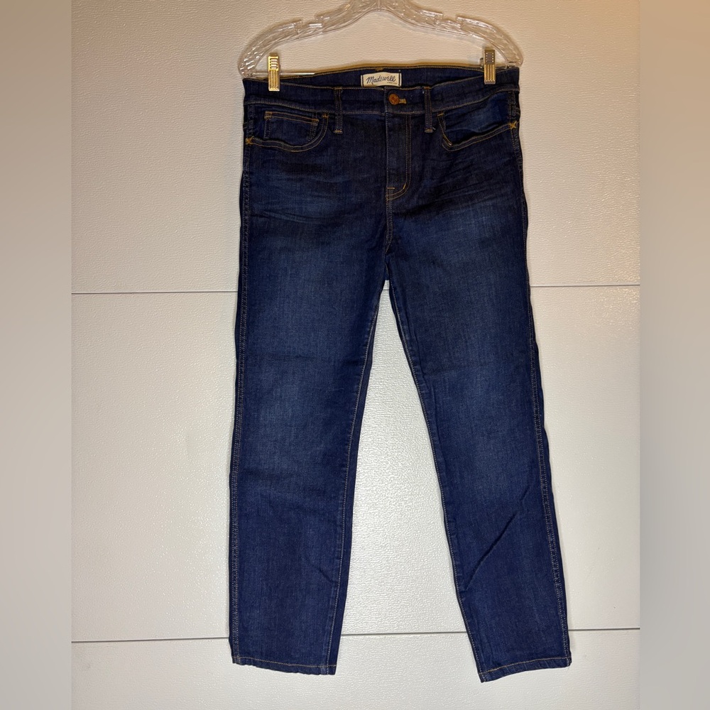 Madewell High Riser Indigo Denim Jeans